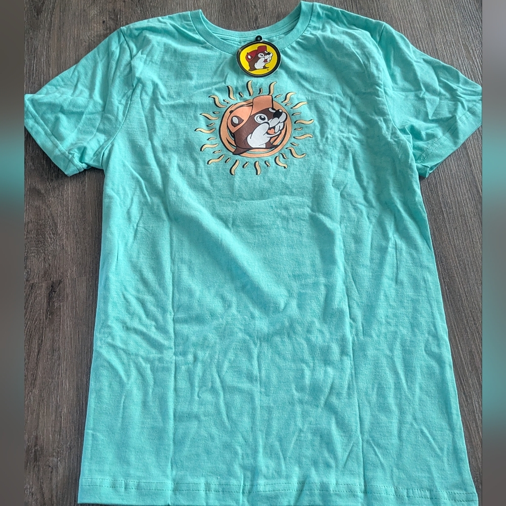 Turquoise Buc-ee's T-shirt